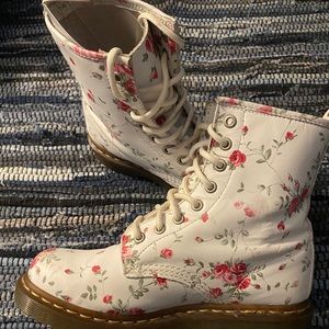 Women’s Floral Dr. Martens Boots